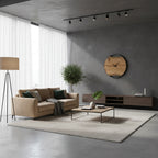 Oak Wood Wall Clock