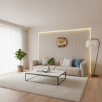 Chestnut Wood Wall Clock