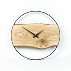 Light Wallnut Wall Clock