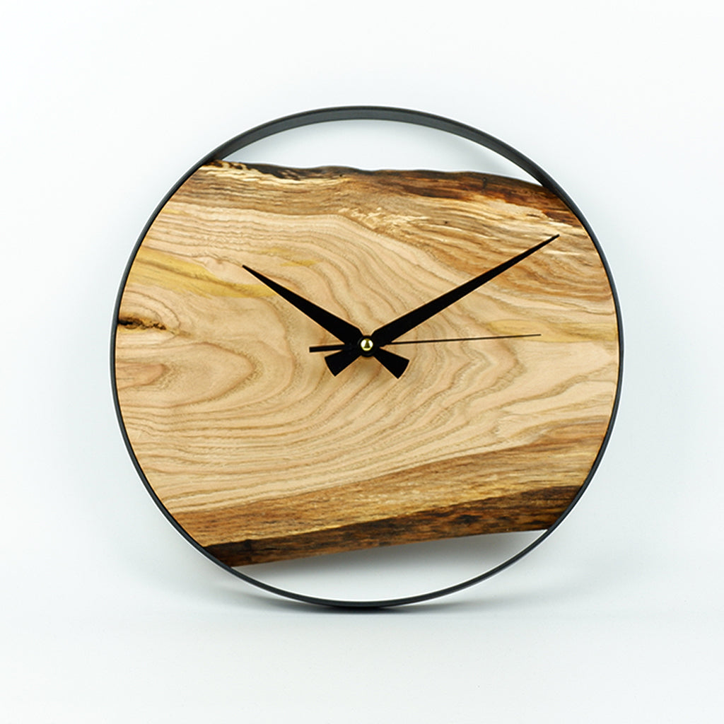 Chestnut Wood Wall Clock