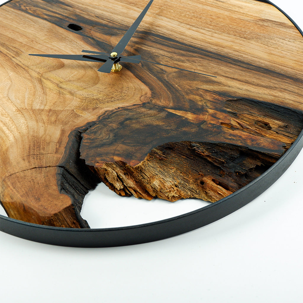 Dark Wallnut Wall Clock