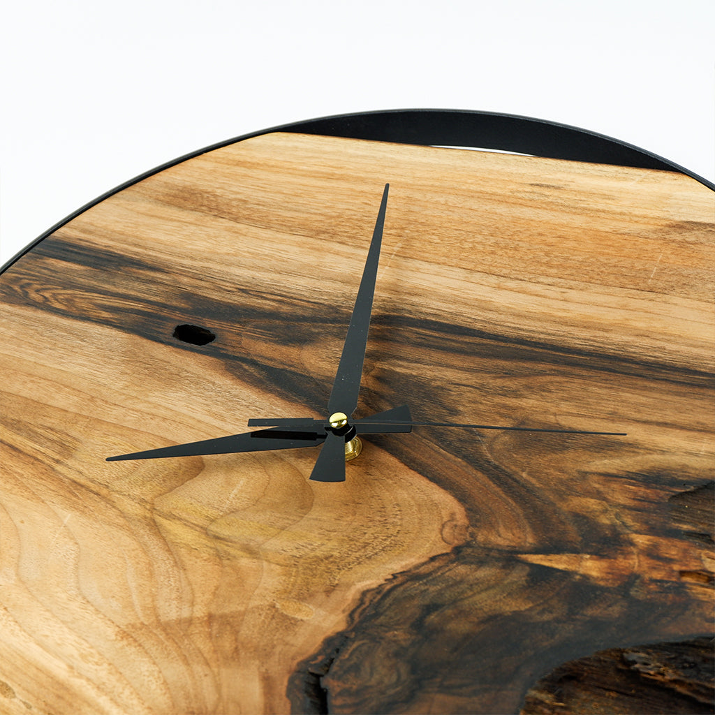 Dark Wallnut Wall Clock