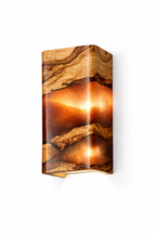 Custom Made Color Epoxy Olive Sconce