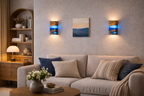 Custom Made Color Epoxy Olive Sconce