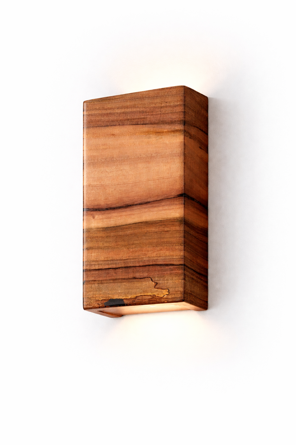 Wallnut Wood Sconce