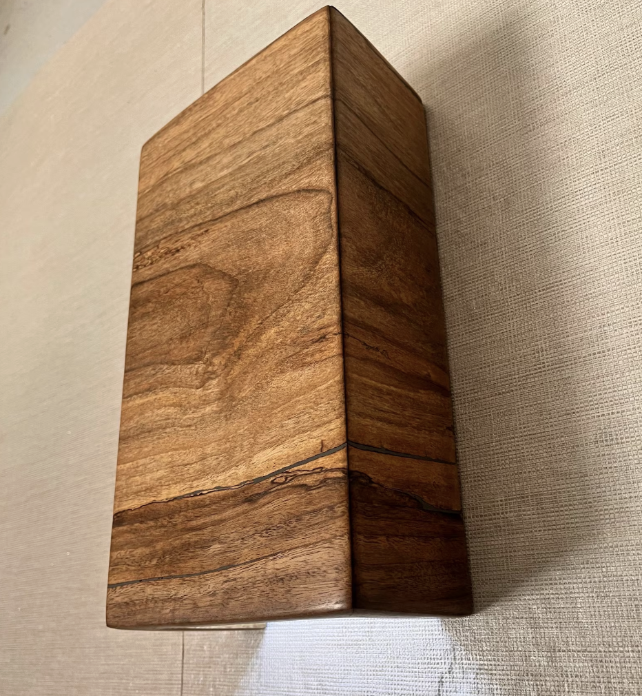 Wallnut Wood Sconce