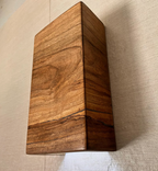 Wallnut Wood Sconce