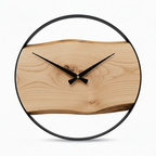 Wallnut Wall Clock