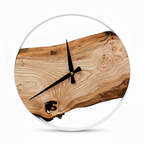 Wallnut Wall Clock