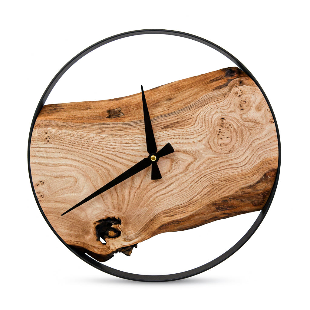 Wallnut Wall Clock Main image